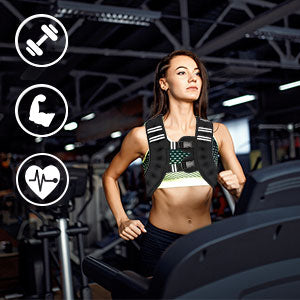 Weight Runners Vest - w/ Wrist and Ankle Weights