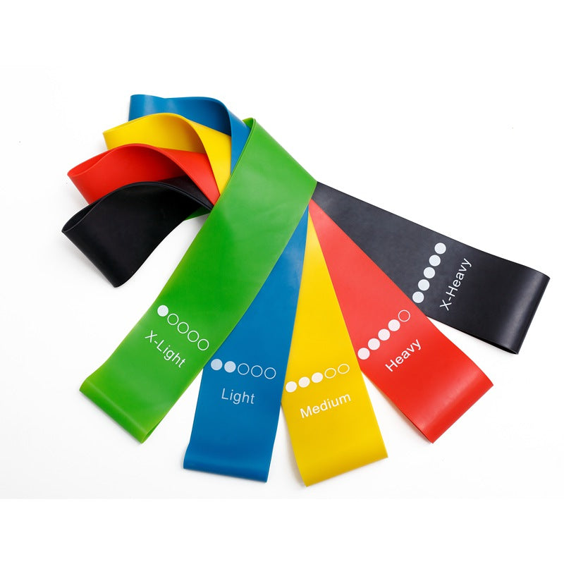 Yoga Resistance Rubber Bands Indoor Outdoor Fitness Equipment Pilates Sport Training Workout Elastic Bands