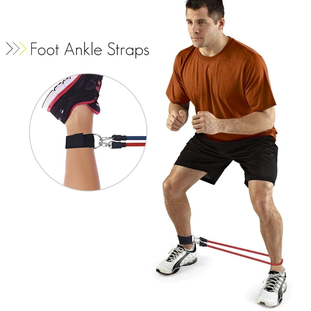 Leg Training with Resistance Bands