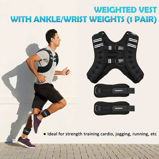 Weighted Running Vest for Men - Weighted Running Vest for Women - Best Weighted Running Vest for Runners