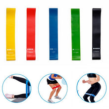 Load image into Gallery viewer, Yoga Resistance Rubber Bands Indoor Outdoor Fitness Equipment Pilates Sport Training Workout Elastic Bands
