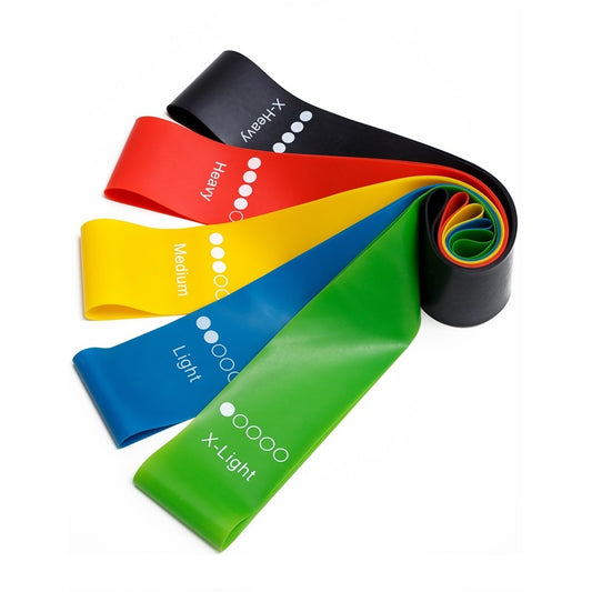 Yoga Resistance Rubber Bands Indoor Outdoor Fitness Equipment Pilates Sport Training Workout Elastic Bands