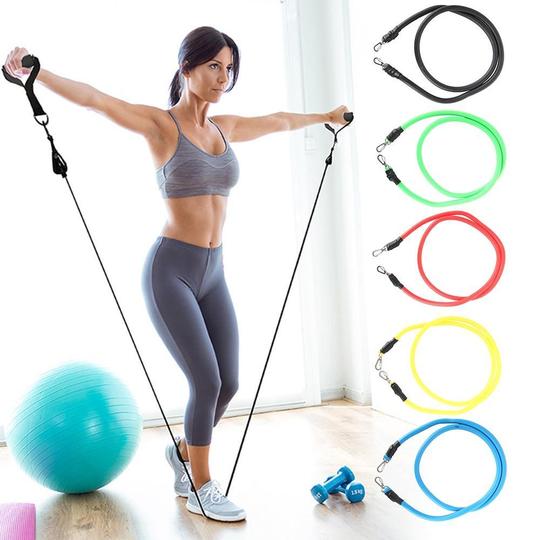 Fitness in Home - Resistance Bands - Low Impact Training with Resistance Bands