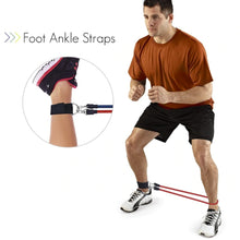 Load image into Gallery viewer, Leg Training with Resistance Bands

